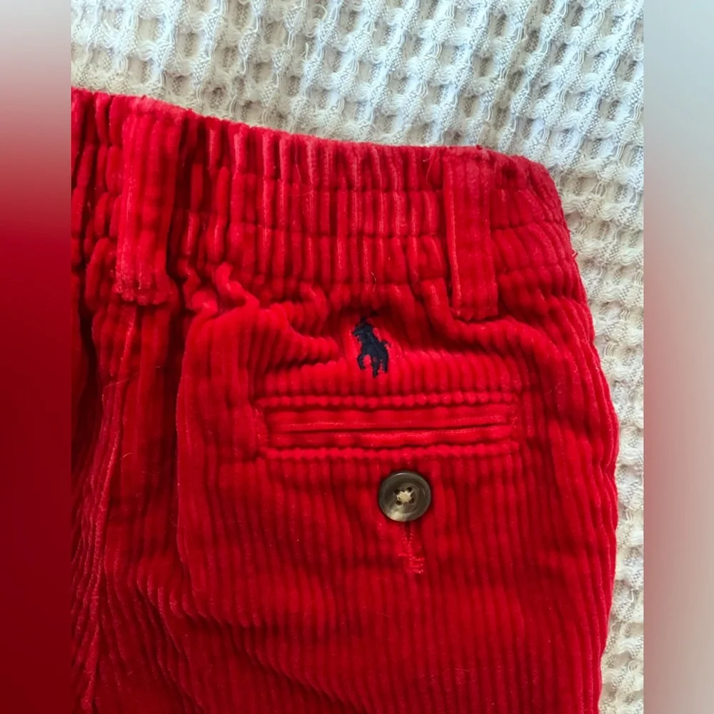 Ralph Lauren Baby Wide wale Corduroy Suffield Pants,  Sz 6-9 mo. MSRP $45